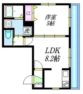 ポラリス【3階】の間取り