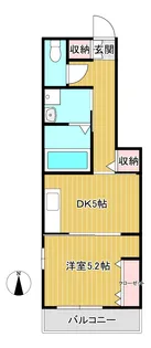 ハイマートハウス【1階】の間取り