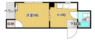 岡本ビル【2階】の間取り
