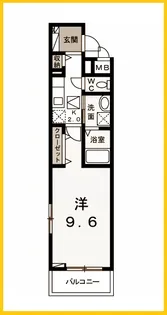 セレスト【1階】の間取り