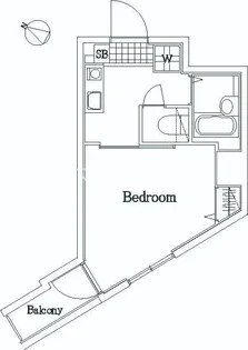 東京都大田区千鳥3【マンション】の間取り