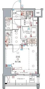 東京都江東区亀戸8【マンション】の間取り