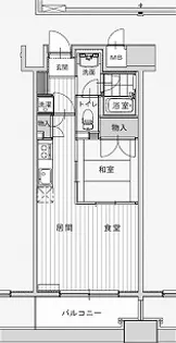 群馬県高崎市旭町【マンション】の間取り