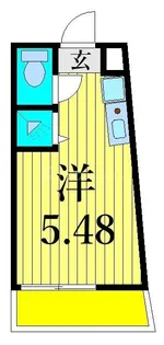 Cube Kanamachi V【2階】の間取り