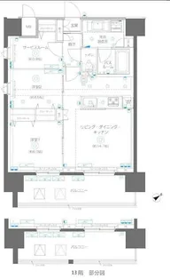 アルファレジデンシア南千住【7階】の間取り