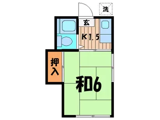 平林荘の間取り