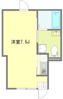 サザンロード西ヶ原【1階】の間取り