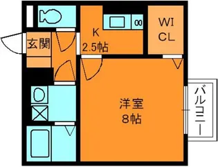 ヴェルデ【2階】の間取り