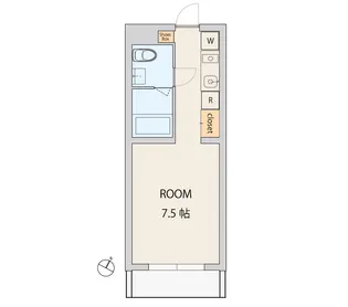 プロスパー上目黒【3階】の間取り