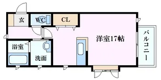 グランカーサ光ヶ丘【2階】の間取り
