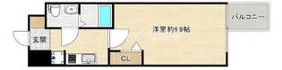 大阪府大阪市旭区森小路1【マンション】の間取り