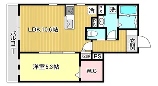 ウィステリナ【2階】の間取り
