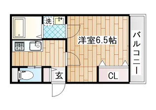 横浜元町ガーデン離宮A棟【1階】の間取り
