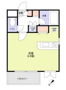 モア・リッシェル南行徳【1階】の間取り