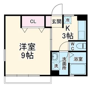 プランドール夏見台【1階】の間取り