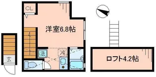 バーミープレイス荻窪【2階】の間取り