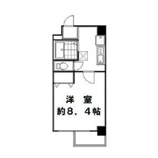 CITY SPIRE烏丸御池【4階】の間取り