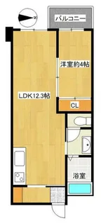 SUNEASTビル【4階】の間取り