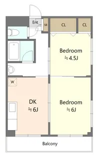 ビバーチェ上高井戸【3階】の間取り