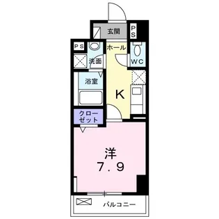 東京都八王子市八幡町【マンション】の間取り