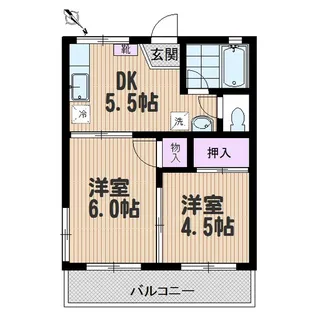リフレミリアム【2階】の間取り