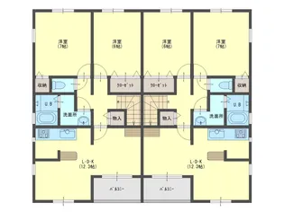 セレブリテ緑ヶ丘【2階】の間取り