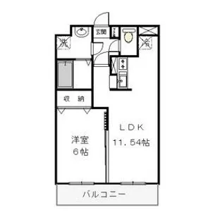 カーム・ヴィラ【3階】の間取り