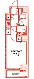 スクエアシティ横浜新子安【6階】の間取り