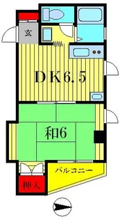サンモール富士見堂【2階】の間取り