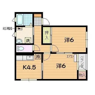 ハーフェン【1階】の間取り