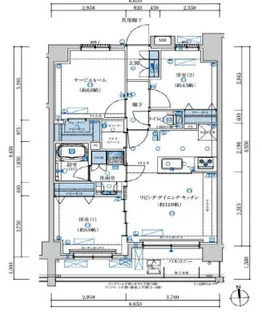 ヴィータ八王子【2階】の間取り
