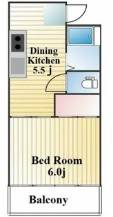 新井マンション【1階】の間取り