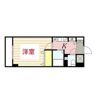 ロリエタワー川崎【3階】の間取り