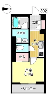 クレスティーク【1階】の間取り