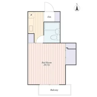 コーポ真土【1階】の間取り