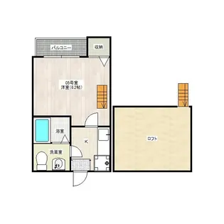 シティドルチェ馬橋【2階】の間取り