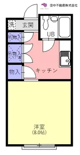 ニューハイツふかだ【1階】の間取り