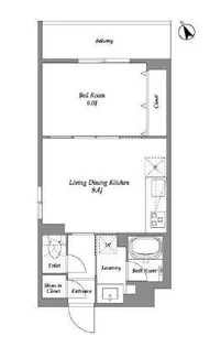 EMパレス田園調布【4階】の間取り