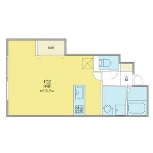 Maison de Rich Annex【1階】の間取り