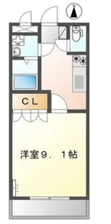 place de vert III【2階】の間取り