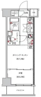 SAKURA AXIS NAKAITABASHI【4階】の間取り