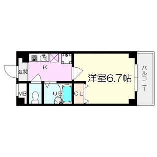 アクティ塚口【5階】の間取り
