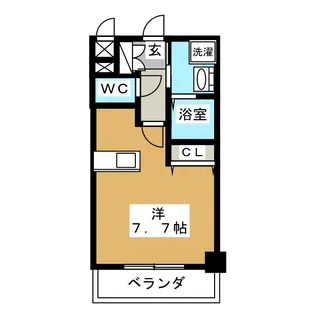 プレサンス桜通り葵【5階】の間取り