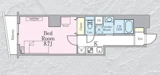 HAON(波音)【8階】の間取り