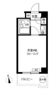シティーイン富岡【2階】の間取り