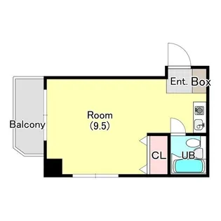 ハイツユウビ【2階】の間取り