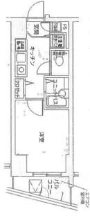 グランヴァン池袋西【4階】の間取り