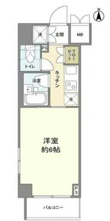 ルーブル上高井戸【3階】の間取り