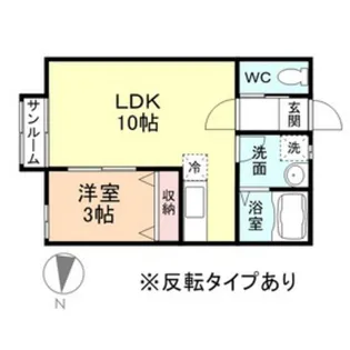 Park Square【1階】の間取り