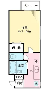 一番館【2階】の間取り